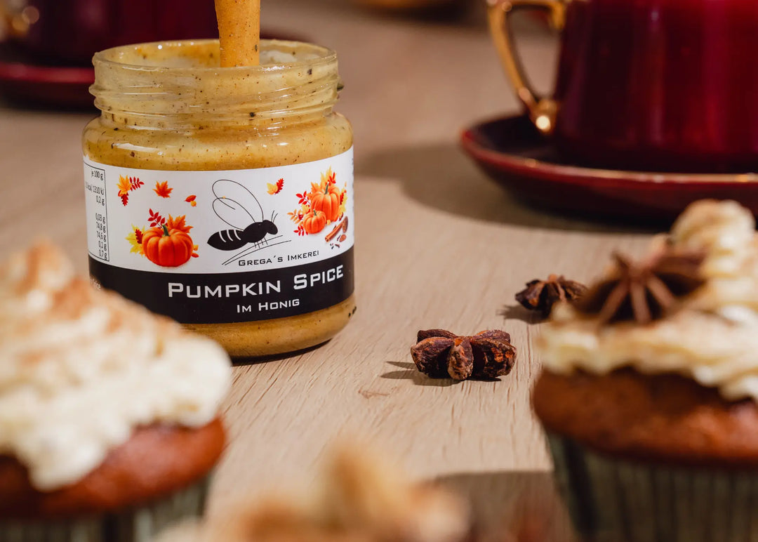 🎃🍁🍪 Pumpkin Spice Honig Cupcakes Rezeptidee