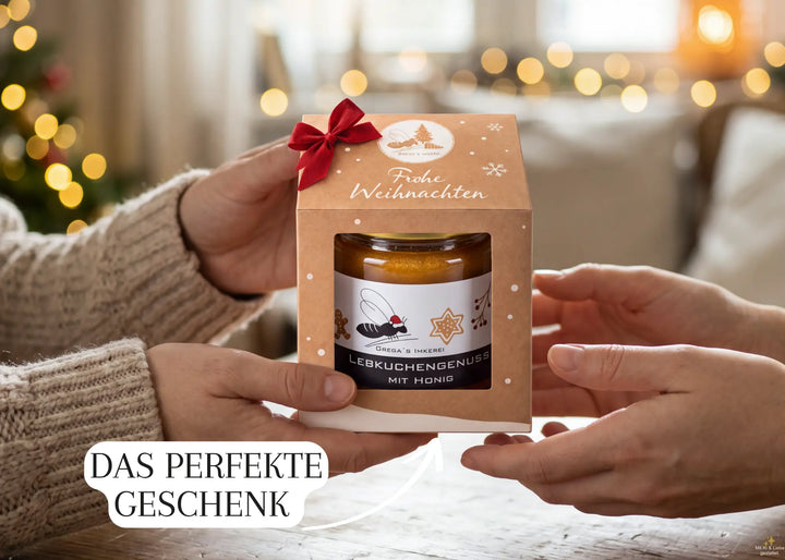Honig Verschenken vom Imker