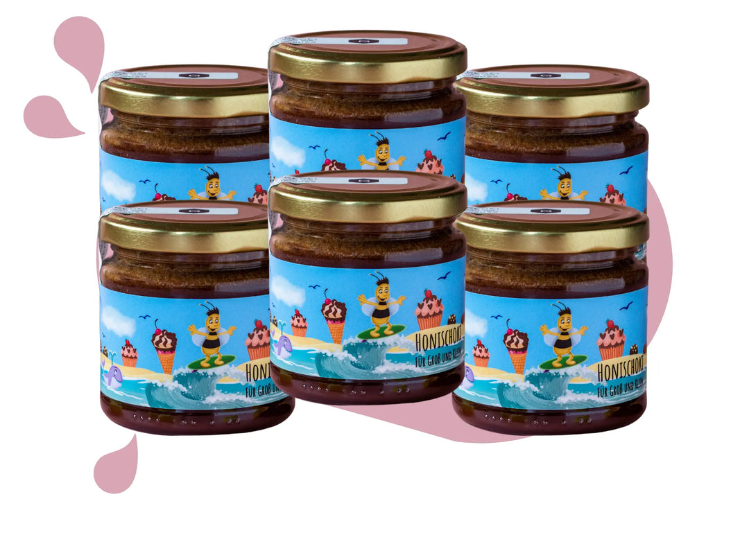 6er Sparpaket Kinder Schokihonig
