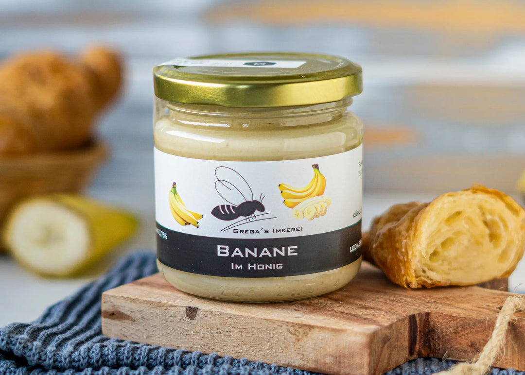 Banane im Honig von Grega´s Imkerei neu im Sortiment