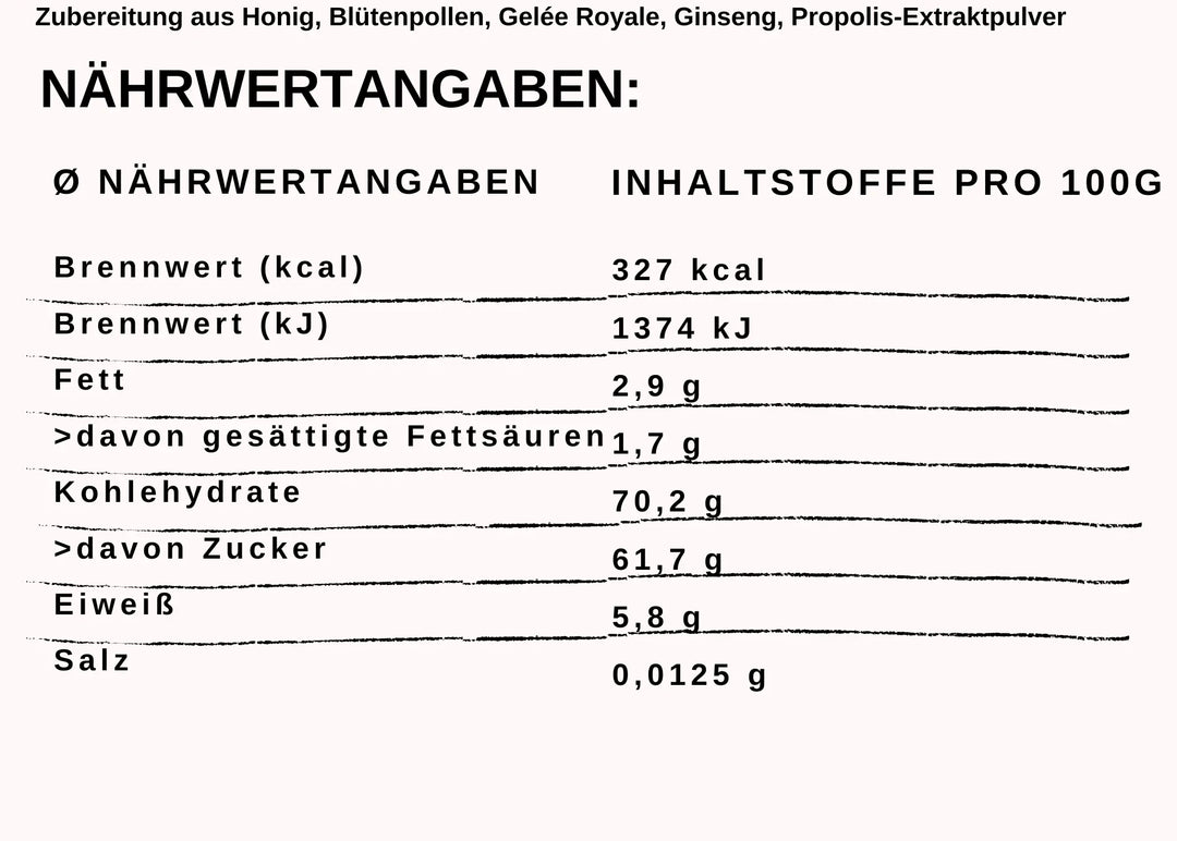 BeeOOSTER Sport Power 250 g