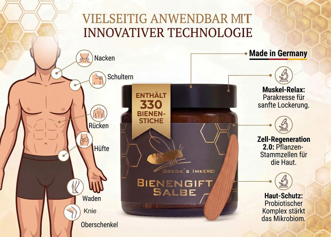 Bienengiftsalbe Gelenke und Muskeln