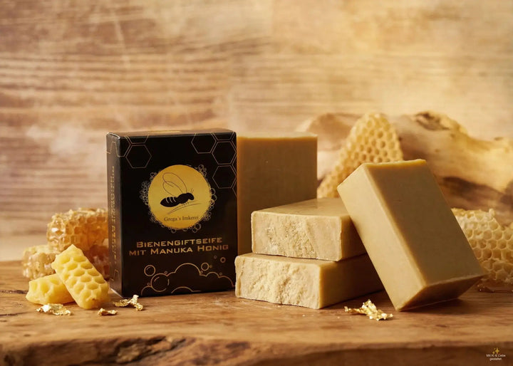 Manuka Honig Bienengiftseife Naturseife