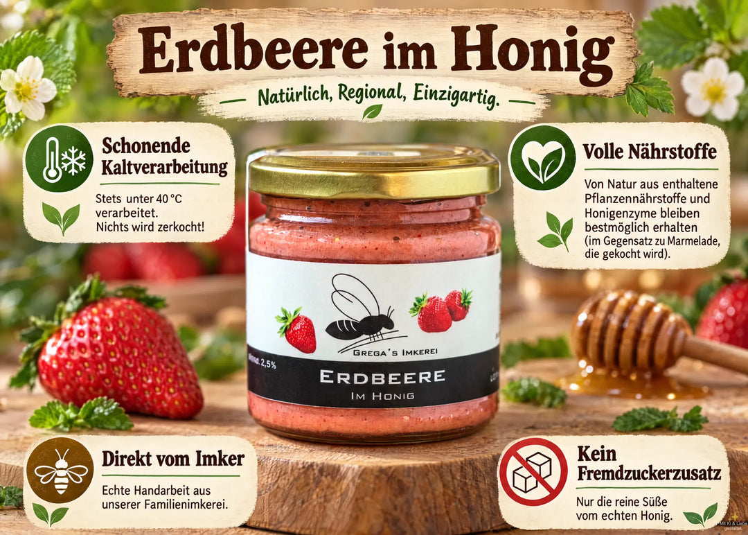 ERDBEERHONIG VOM IMKER