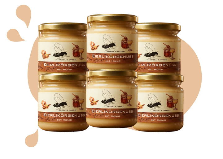 Eierlikörgenuss mit Honig 250g