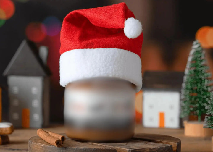 Mini Weihnachtsmütze Rot