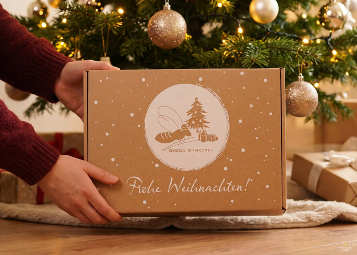 Geschenkebox mit Honig