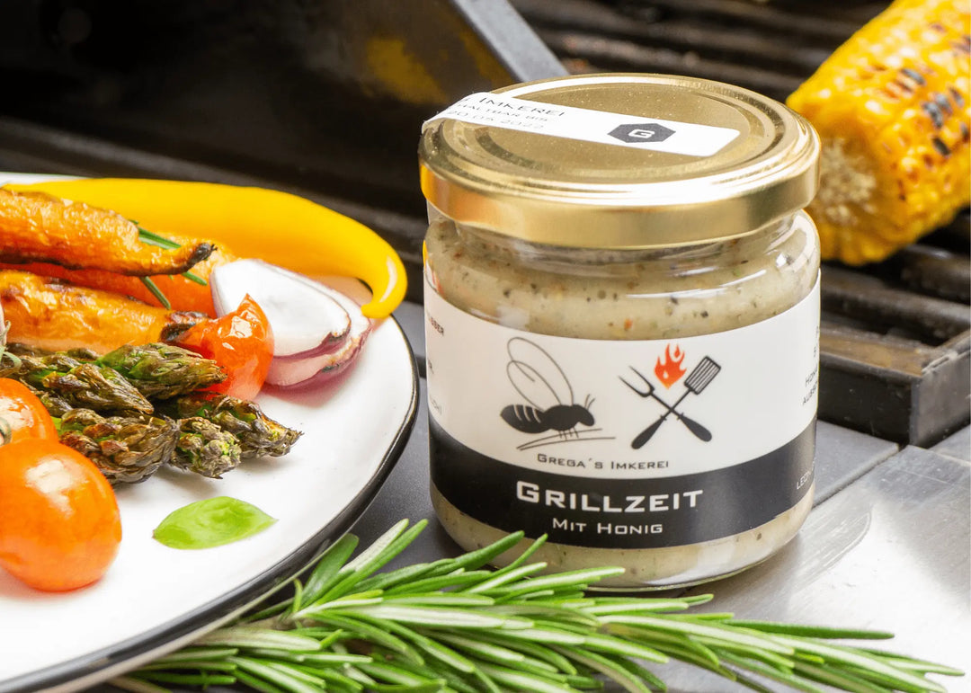 Grillen mit Honig und der Grillzeit von Gregas Imkerei