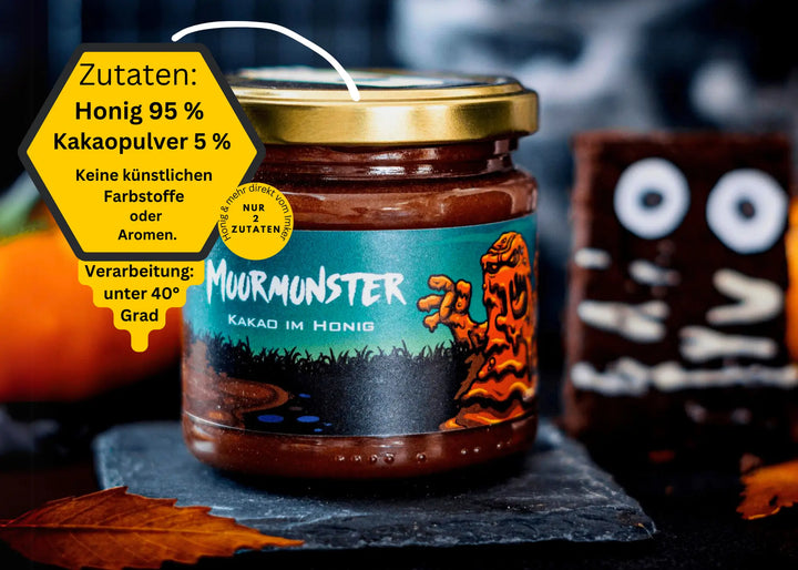 Halloween Honig mit Kakao Moormonster