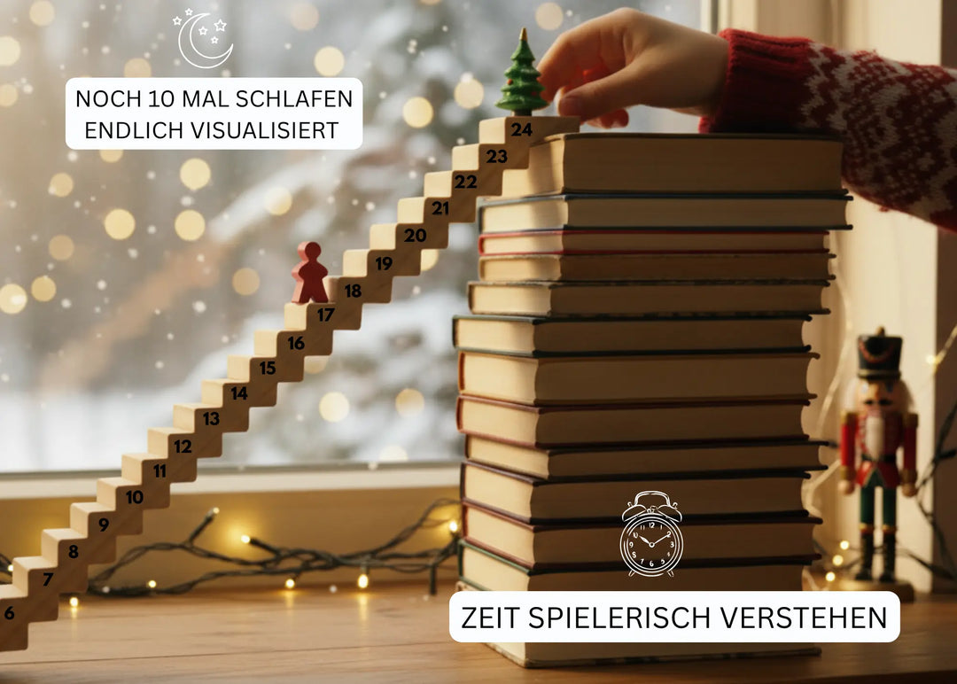 Holz Adventskalender für Kinder