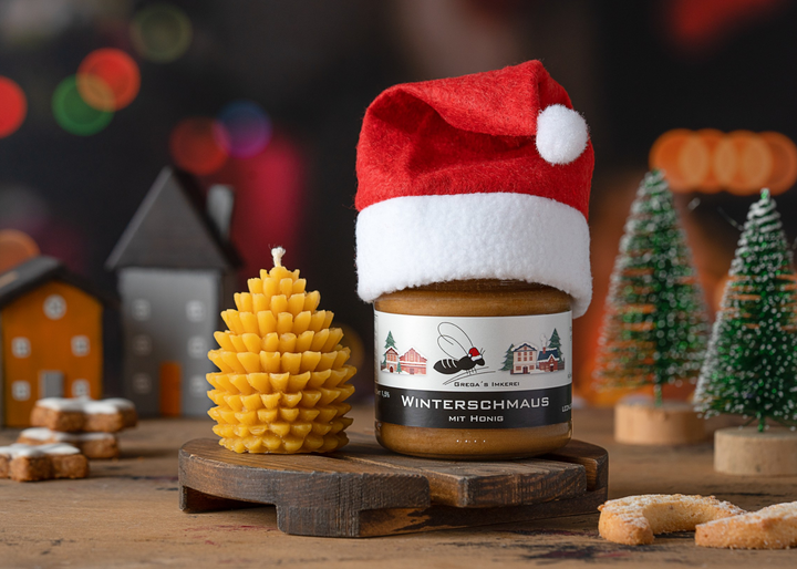 Honig Nikolausset Honig und Bienenwachskerze