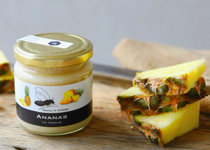 Ananas im Honig