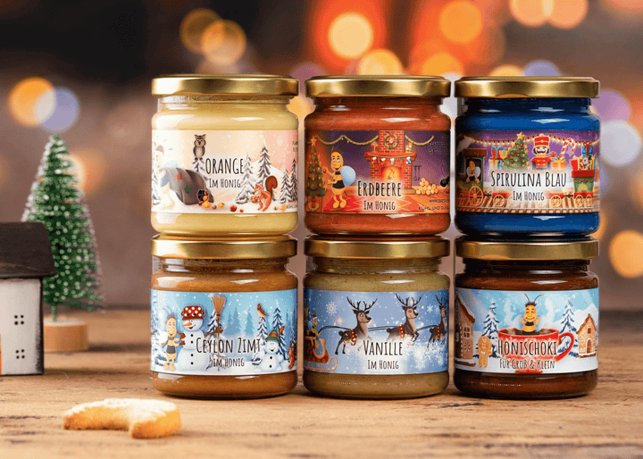 Kinder Weihnachtshonig von Grega´s Imkerei