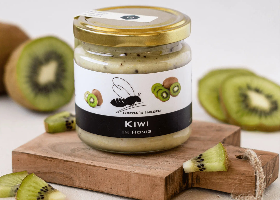 Kiwi mit Honig von Grega´s Imkerei