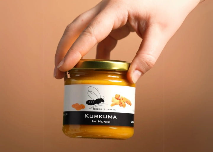 Kurkuma mit Honig von Grega´s Imkerei