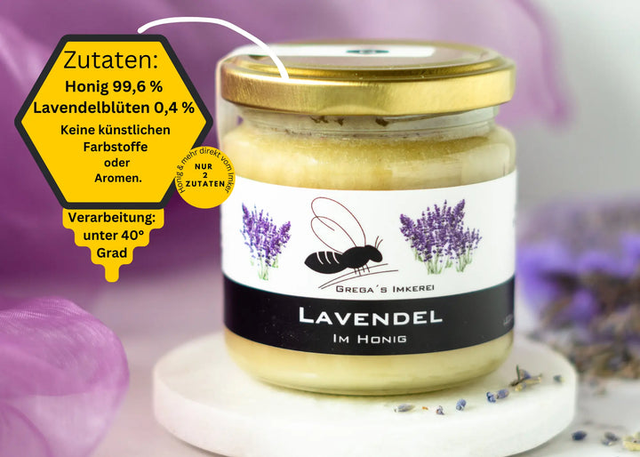  Lavendelblütenhonig vom Imker 