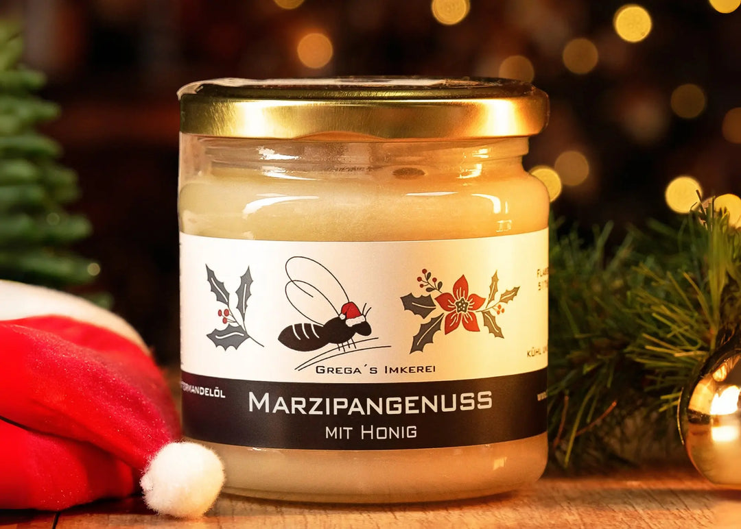 Marzipanhonig im 250g Glas