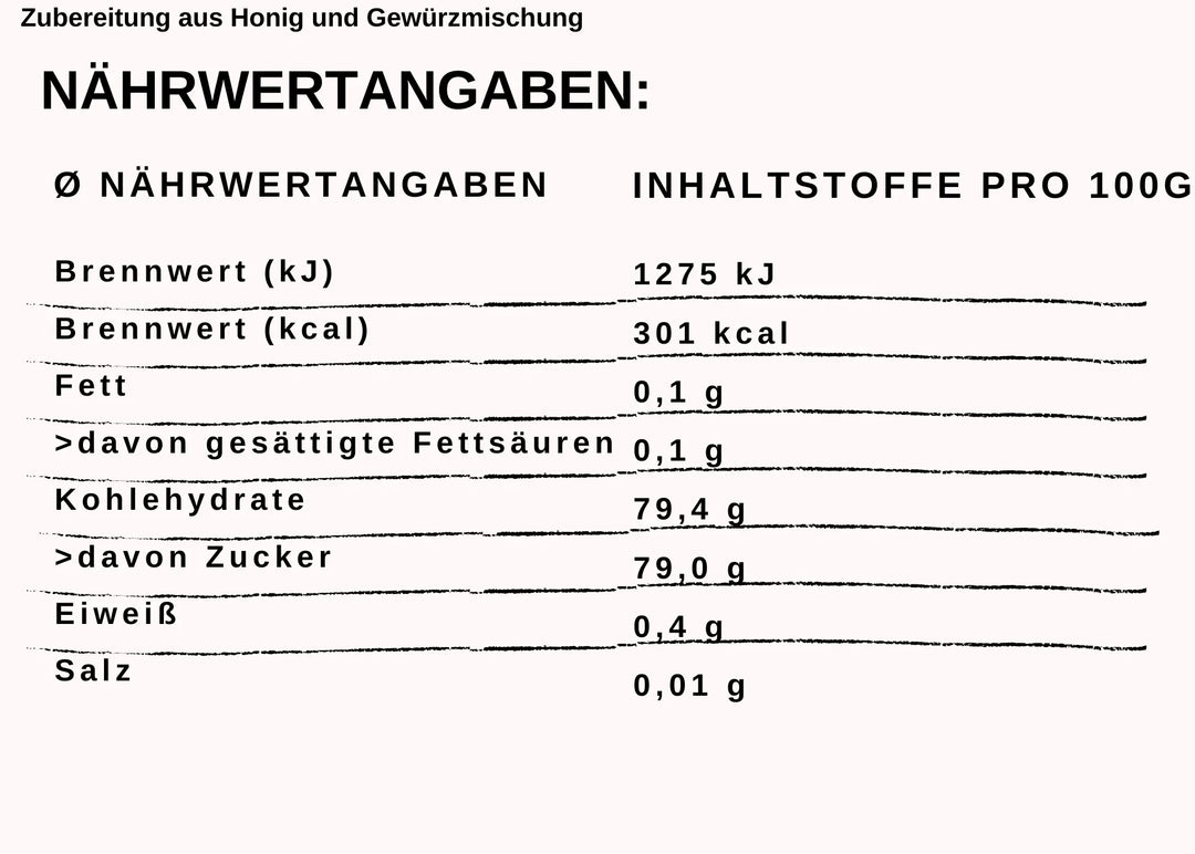 Spekulatiusgenuss mit Honig 250g
