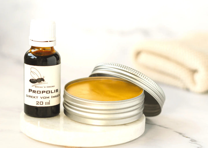 Propolis tropfen mit einem Produkt aus dem Bienenvolk zum Sparpreis direkt vom Imker