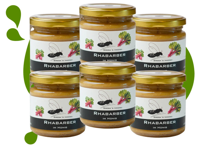 Rhabarber im Honig 250g