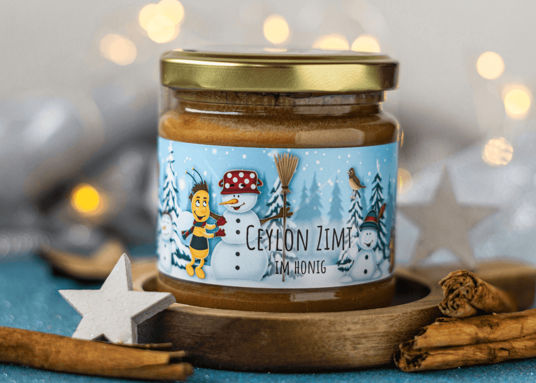 Weihnachtshonig Ceylon Zimt im Honig von Grega´s Imkerei