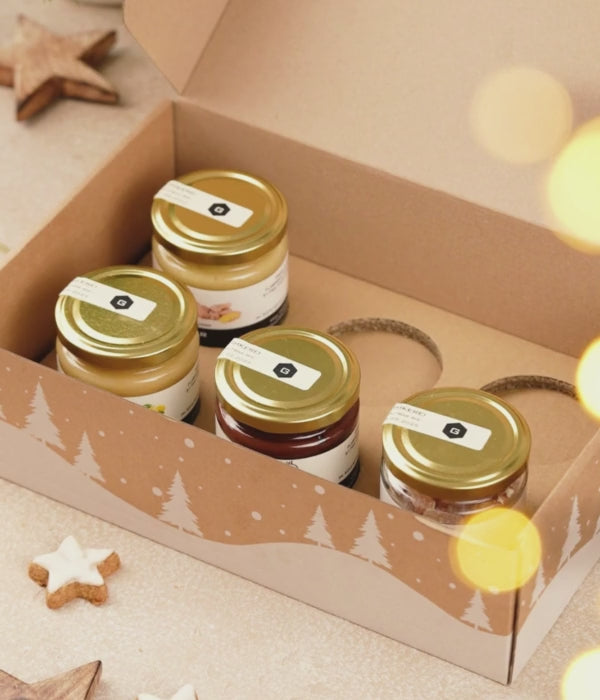 Honig Geschenkbox zu Weihnachten von Grega´s Imkerei