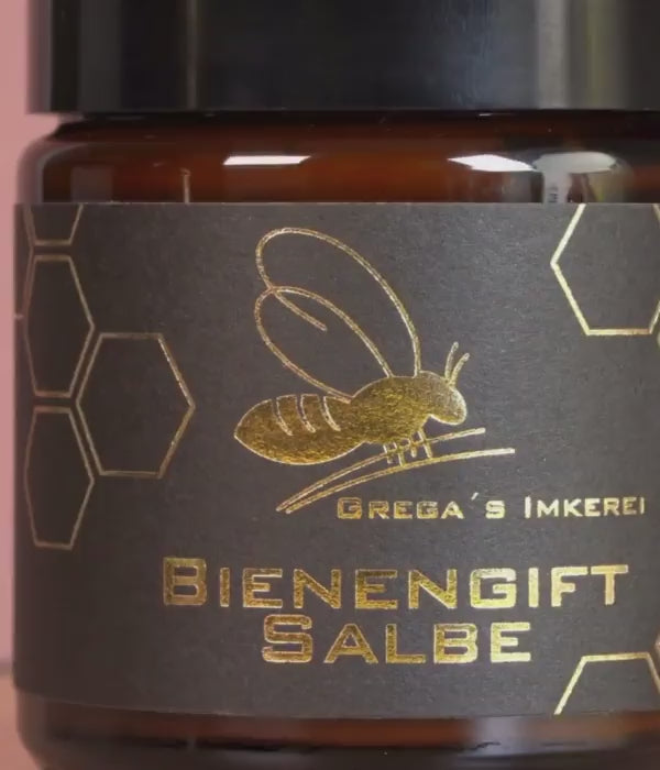 Bienengiftsalbe Produktvideo von Grega´s Imkerei
