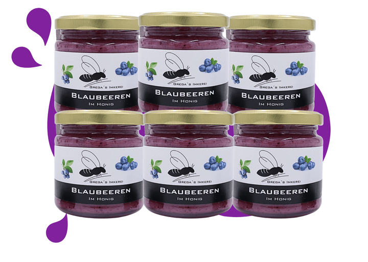 Blaubeeren im Honig 250g