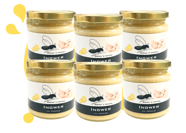 Ingwer im Honig 6er Vorteilset